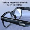 H308a745185d34010aaee5e2e45b972fak.jpg_960x960q80.jpg Smart Audio Glasses Bluetooth 5.4 Open Ear Wireless Earbuds Touch Control Hands Free Calling Sports Cycling Sunglasses
