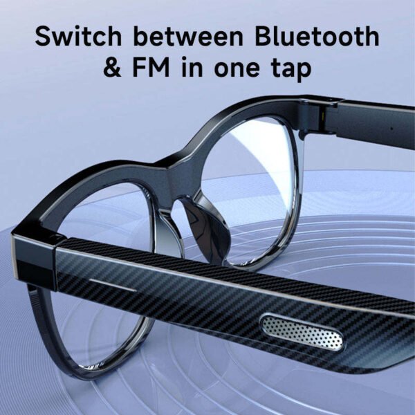 H308a745185d34010aaee5e2e45b972fak.jpg_960x960q80.jpg Smart Audio Glasses Bluetooth 5.4 Open Ear Wireless Earbuds Touch Control Hands Free Calling Sports Cycling Sunglasses