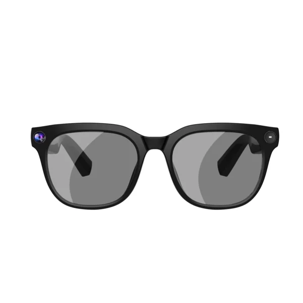 H69079e72aa864f208800e5e25a7140bcZ.webp Ai Smart Glasses With Camera Video Recording Bluetooth Earbuds Voice Assistant Real Time Translation Anti Blue Light Glasses