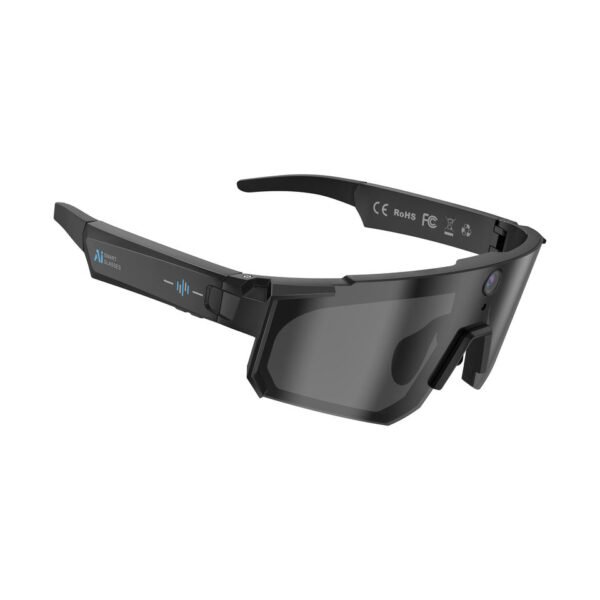 H8be302999c9d4abdb48b17a899bcbb6dK-1.jpg_960x960q80-1.jpg Smart Ai Camera Glasses With Video Recording Bluetooth Audio Music Playback Voice Assistant Real Time Translation Sunglasses