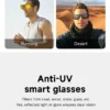 H99655d0e624a457f838ad55df1b54fd8M.webp 2025 Ai Smart Glasses Ip65 Waterproof Bluetooth Call Sunglasses With Voice Assistant Anti-uv Magnetic Charging Sport Eyewear