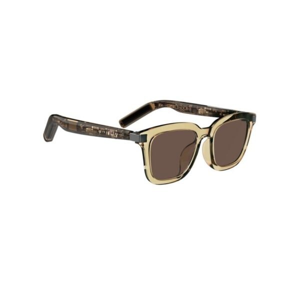 Ha71d4f0843f248a8a2c663593453c2c9P-1.jpg_960x960q80-1.jpg Luxury Fashion Smart Sunglasses Bluetooth Wireless Earbuds Speaker Phone Call Music Ai Assistant Color Changing Ai Smart Glasses