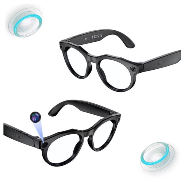 Hfe1ca7fa88a84bb49798dd19b3cd73a76.jpg_960x960q80.jpg Ai Smart Glasses With Camera Waterproof Wireless Music Call Video Recording Photo Recognition For Vlog