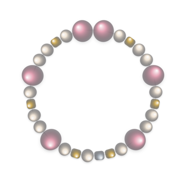 Romantic Shell Pearl & Peach Rose Quartz Harmony Bracelet – 5E2A3F Romantic Shell Pearl & Peach Rose Quartz Harmony Bracelet – 5E2A3F